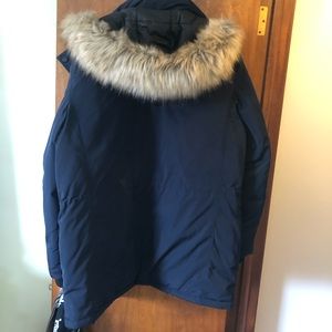 Calvin Klein Winter Ski Jacket w/Fur Collar